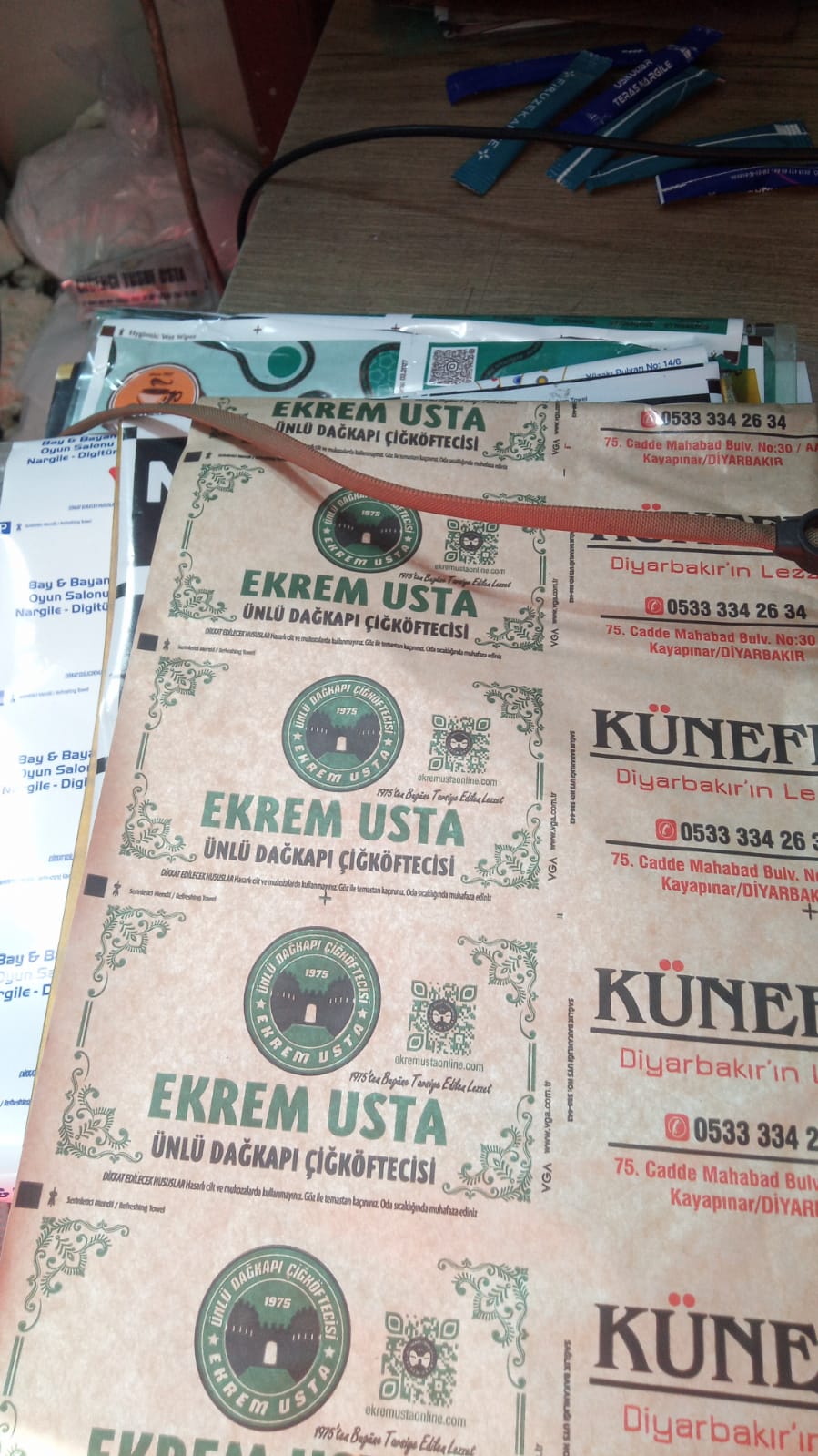 Ekrem Usta Çiğköfte - Künefexan